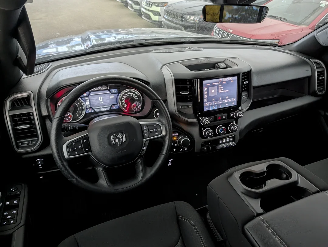 New 2026 Black RAM Warlock - - 4x4 - 3.0L Hurricane Twin Turbo - E-Locker Axle - 18 Black Wheels & More! image 23