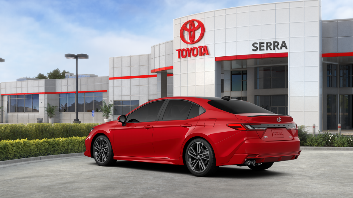New 2026 Supersonic Red Toyota XSE image 6