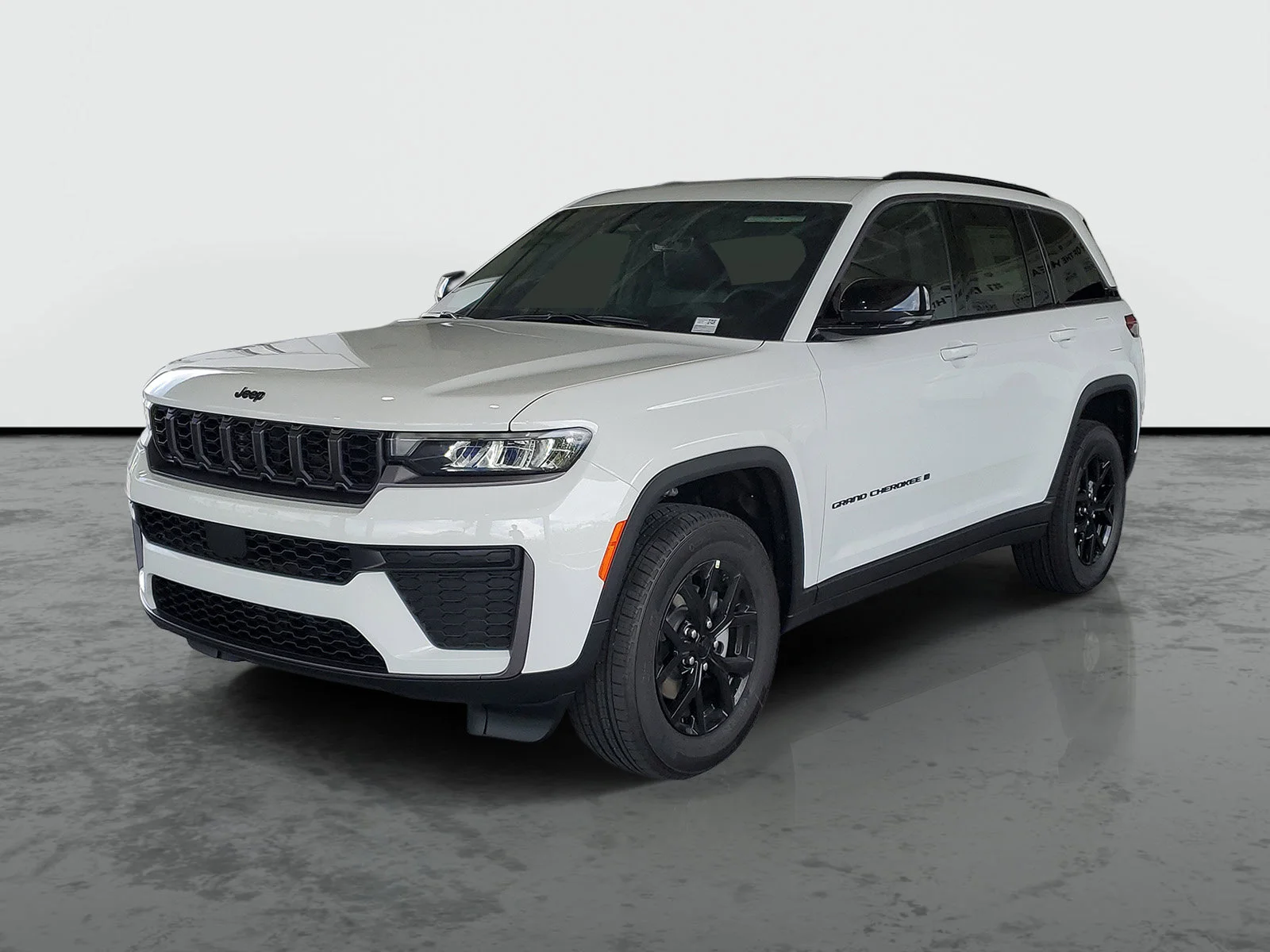 New 2026 Bright White Clear-Coat Exterior Paint Jeep Laredo Altitude image 3