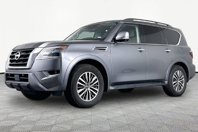 Used 2021 Gray Nissan SL image 1