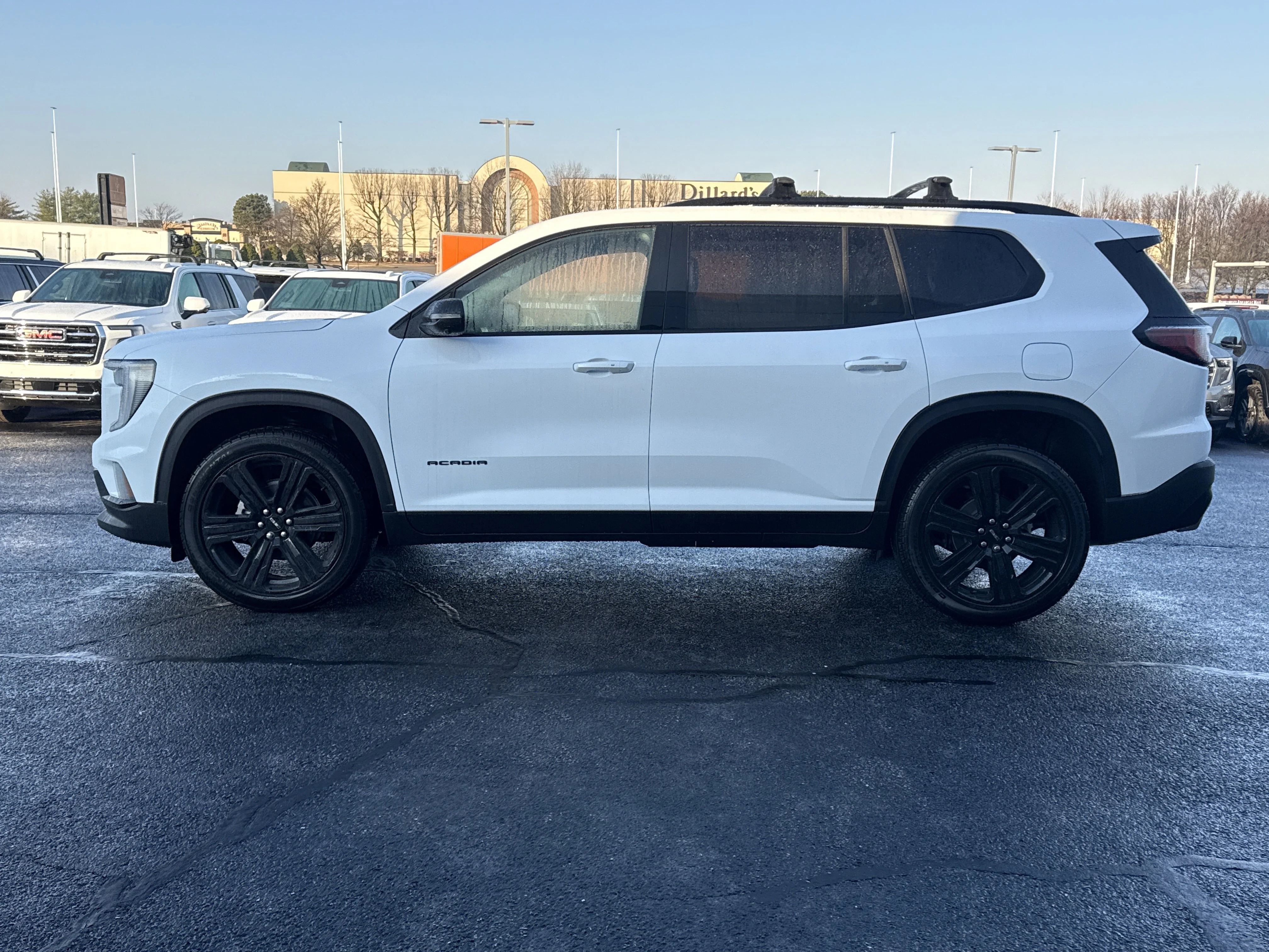 New 2026 Glacier White Tricoat GMC AWD Elevation image 14
