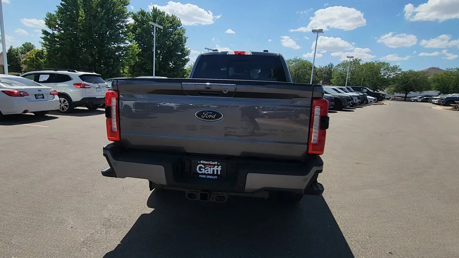 New 2026 Carbonized Gray Metallic Ford LARIAT image 9