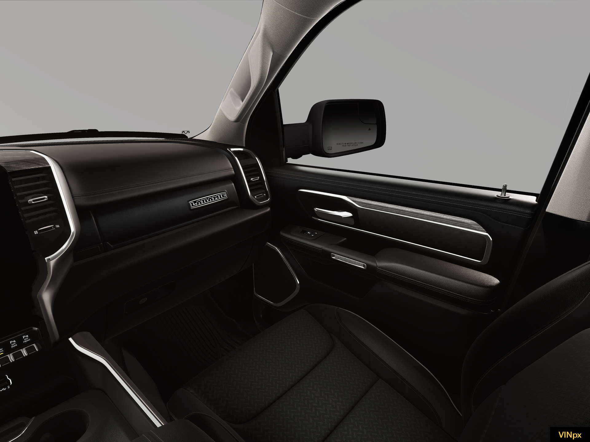 New 2026 Diamond Black Crystal Pearl-Coat Exterior Paint RAM LARAMIE image 19