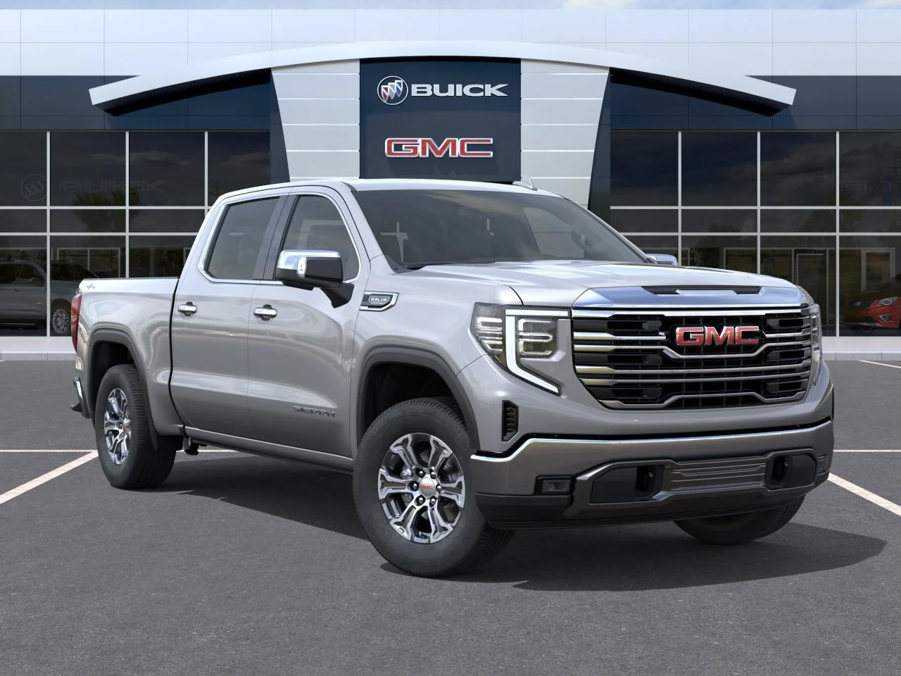New 2026 Sterling Metallic GMC SLT image 7