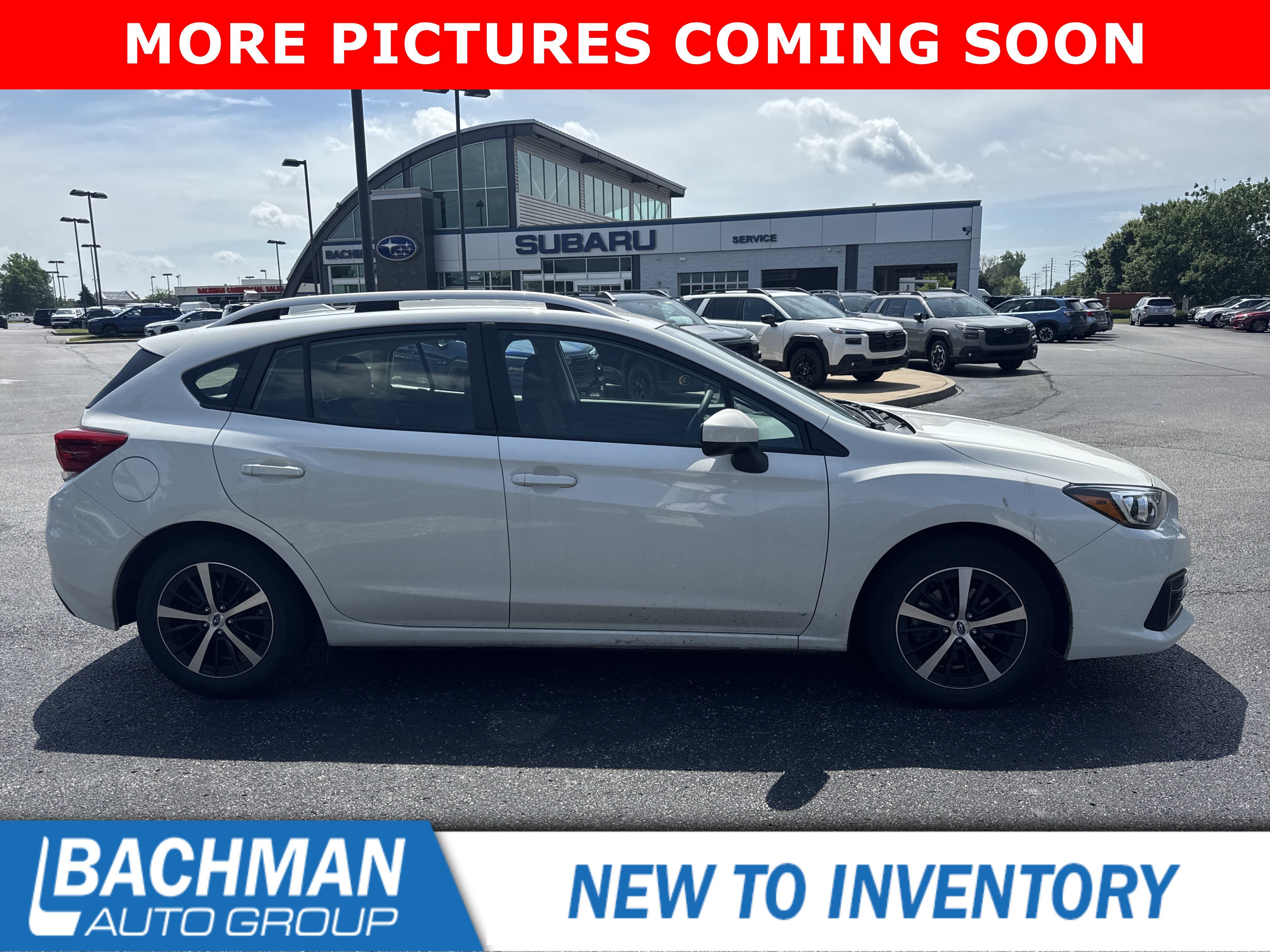 Used 2023 Crystal White Pearl Subaru Premium image 2