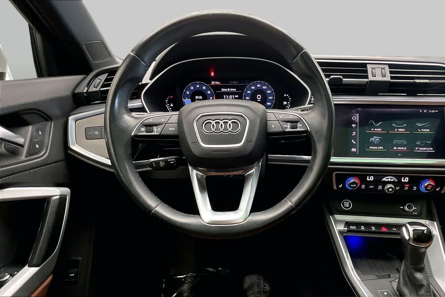 Used 2021 Glacier White Metallic Audi S line Premium Plus image 6