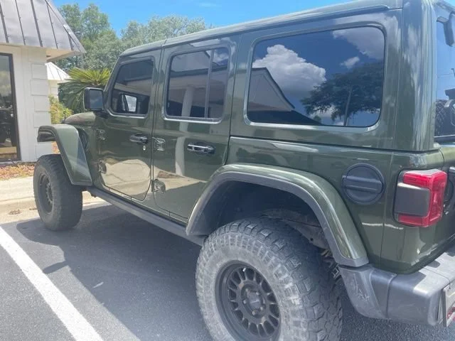 Used 2021 Sarge Green Clearcoat Jeep Unlimited Rubicon image 6