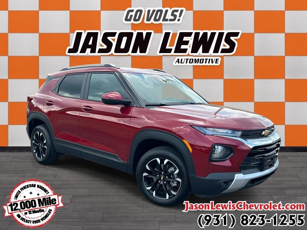 Used 2021 SCARLET RED METALLIC Chevrolet LT image 1