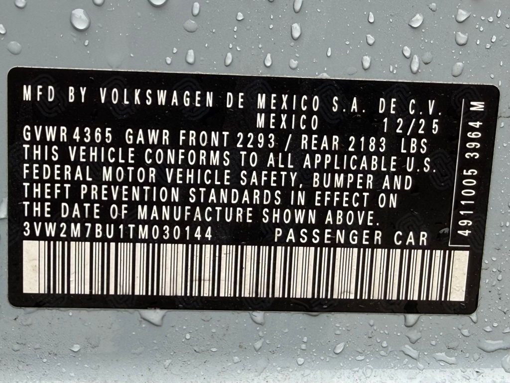 New 2026 Gray Volkswagen 2.0T Autobahn image 44