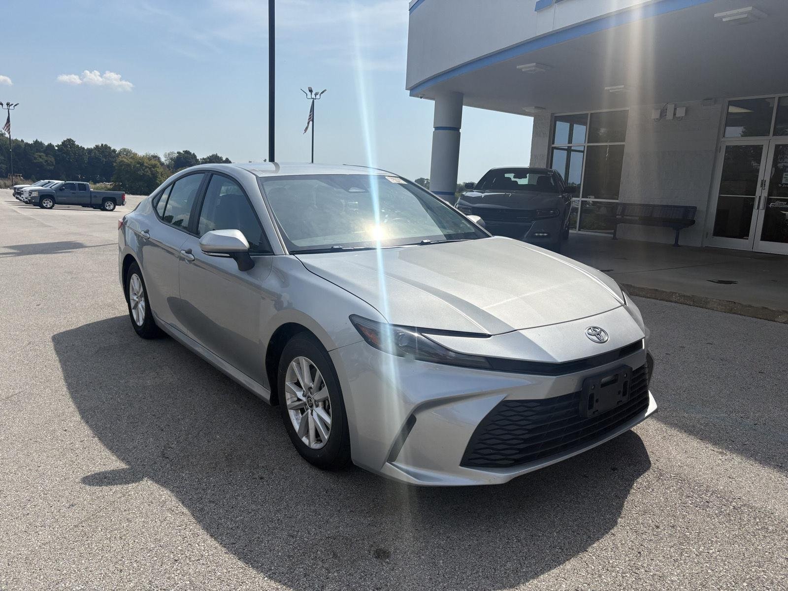 Used 2025 Celestial Silver Metallic Toyota LE image 2