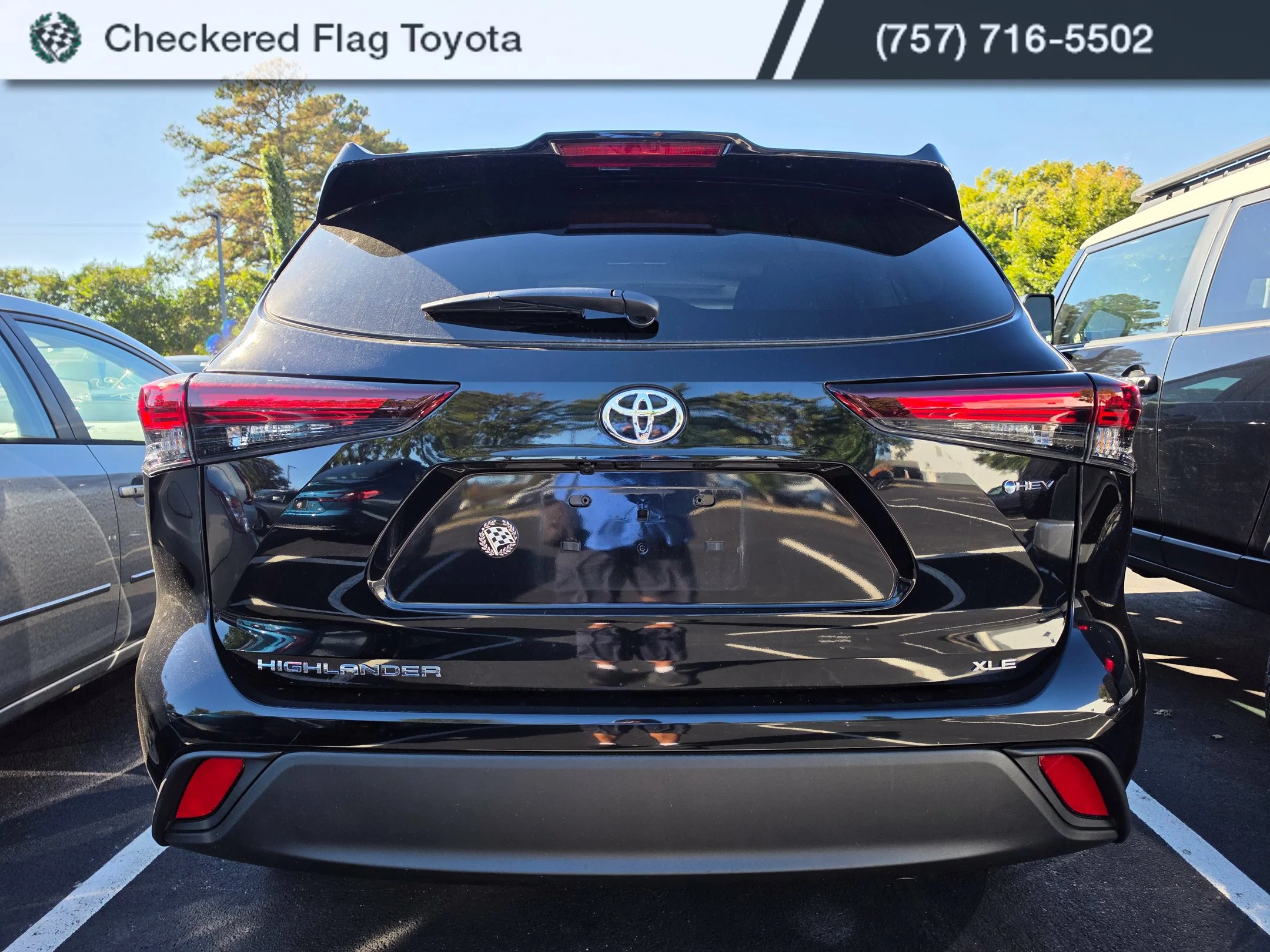 Certified Used 2026 Midnight Black Metallic Toyota XLE image 5