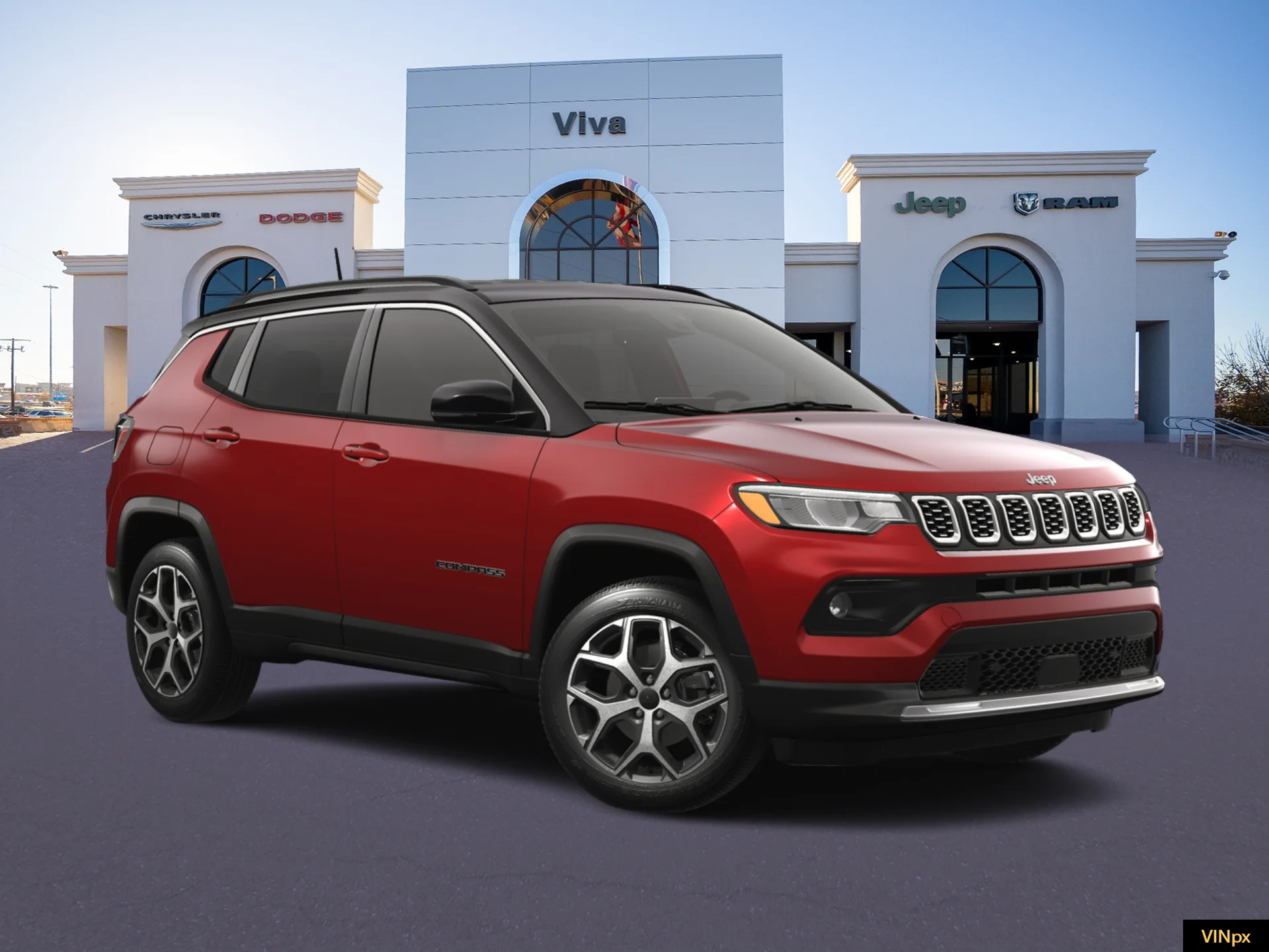 New 2026 Red Hot Pearl-Coat Exterior Paint Jeep Limited image 23