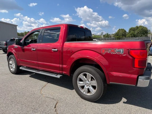 Used 2018 Red Ford Lariat image 4
