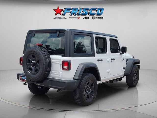 New 2026 Bright White Clear-Coat Exterior Paint Jeep Sport image 7