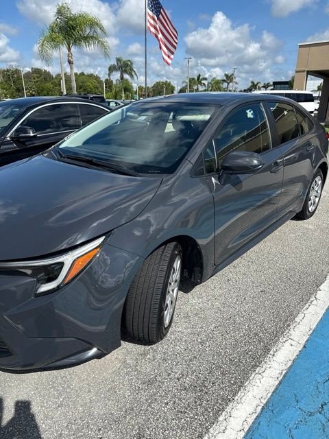 Used 2023 Blue Toyota LE image 2