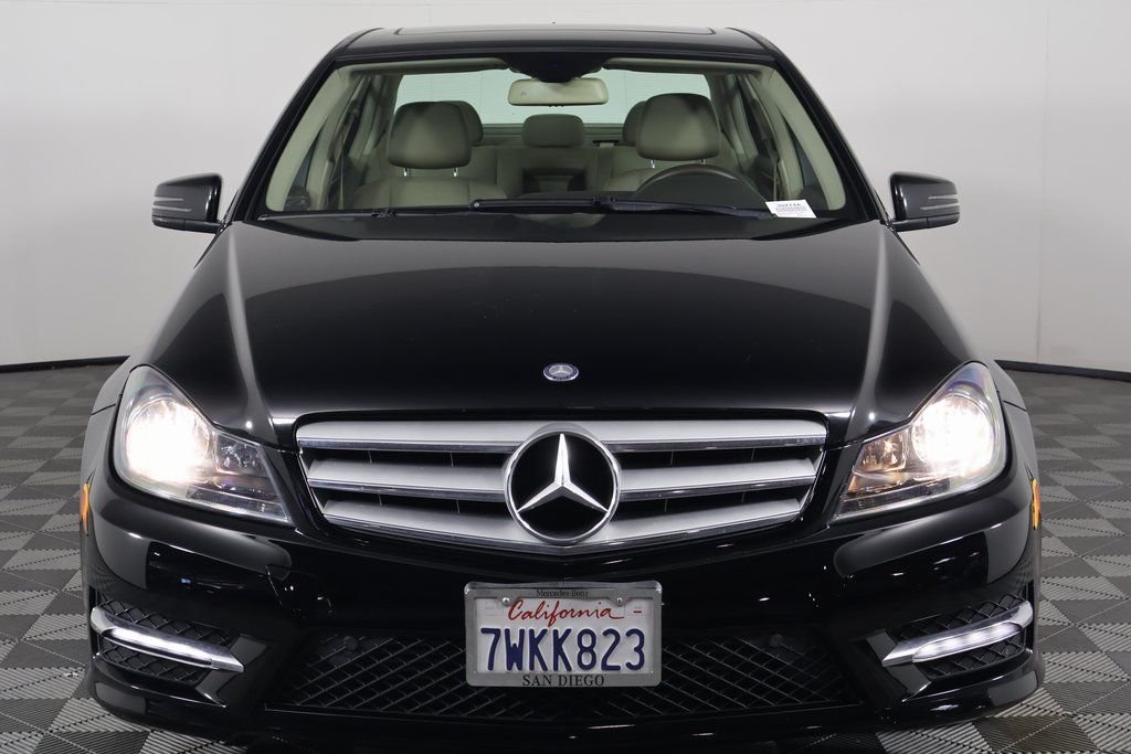 Used 2012 Mercedes-Benz C-Class C250 Sport with VIN WDDGF4HB3CA671824 for sale in San Diego, CA