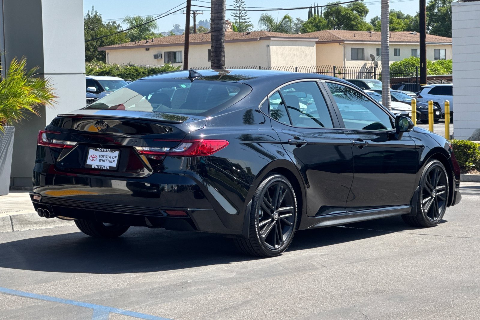 Used 2026 Black Toyota SE Nightshade image 5