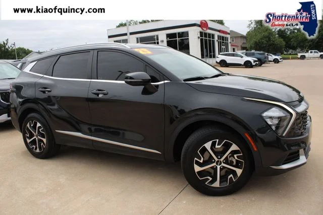 Used 2023 Black Kia EX image 1