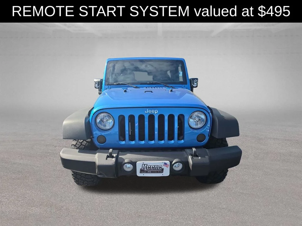 Used 2016 Blue Jeep Unlimited Rubicon image 9