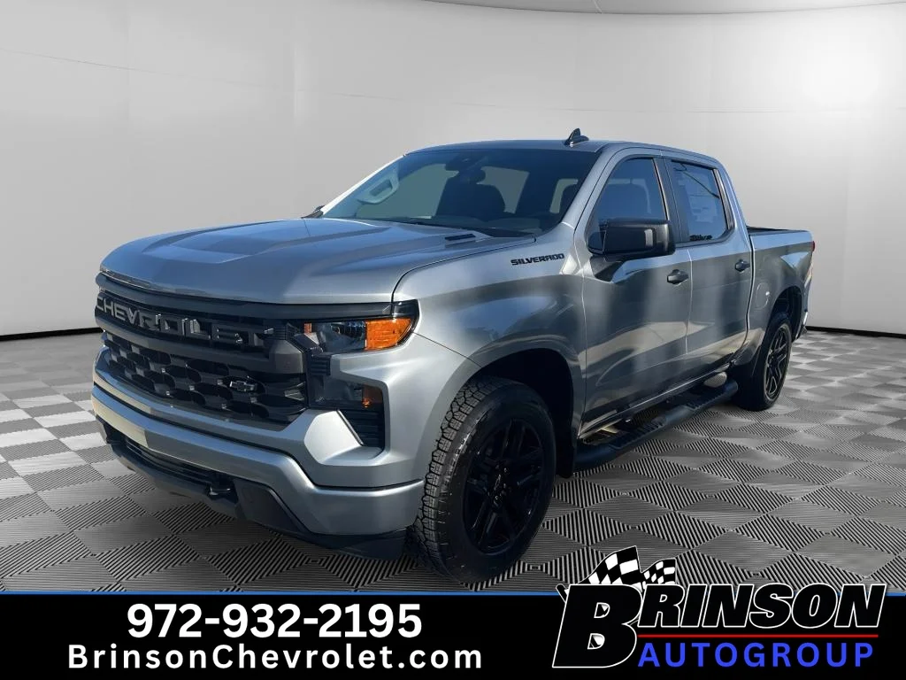 New 2026 Sterling Gray Metallic Chevrolet Custom image 1