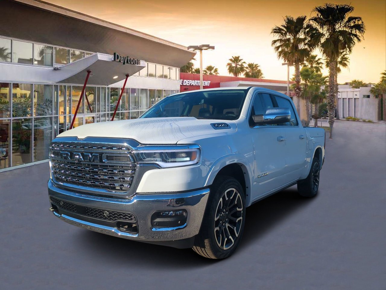 New 2026 Bright White Clearcoat RAM Longhorn image 7