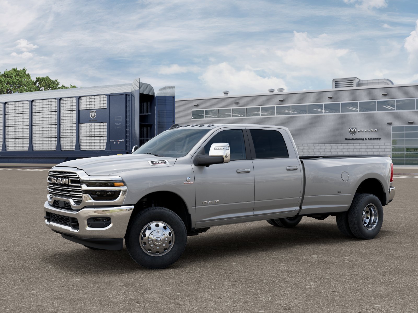 New 2027 Silver-Zynith Exterior Paint RAM LARAMIE image 1