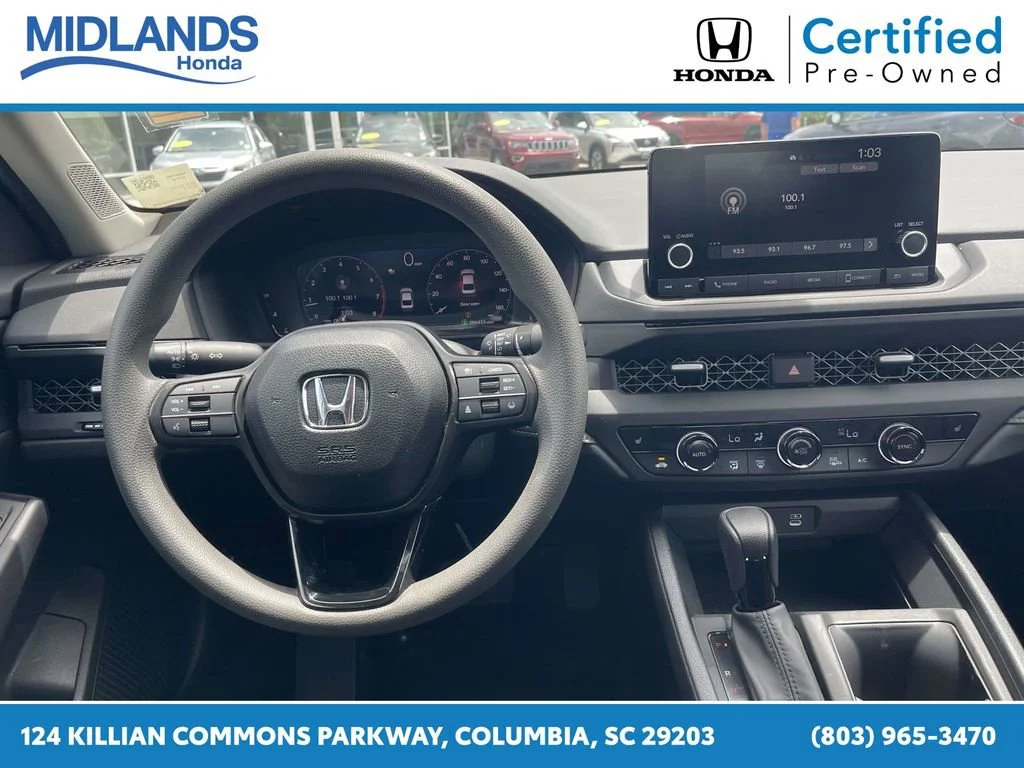 Certified Used 2025 Platinum White Pearl Honda 1.5T SE image 41