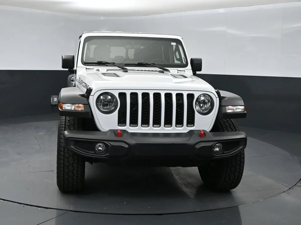Used 2023 Bright White Clearcoat Jeep Rubicon image 8