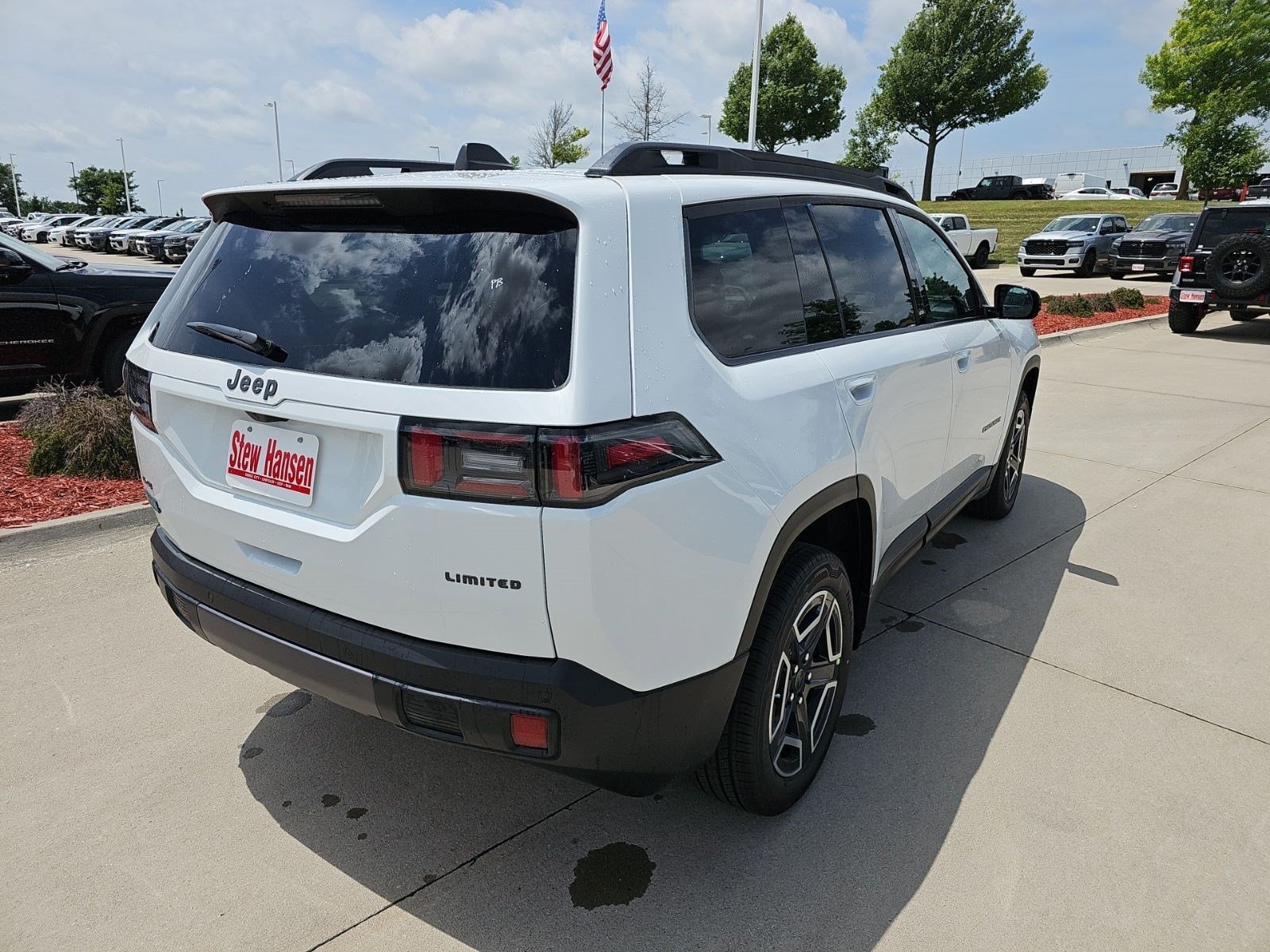 New 2026 Bright White Clearcoat Jeep Limited image 5