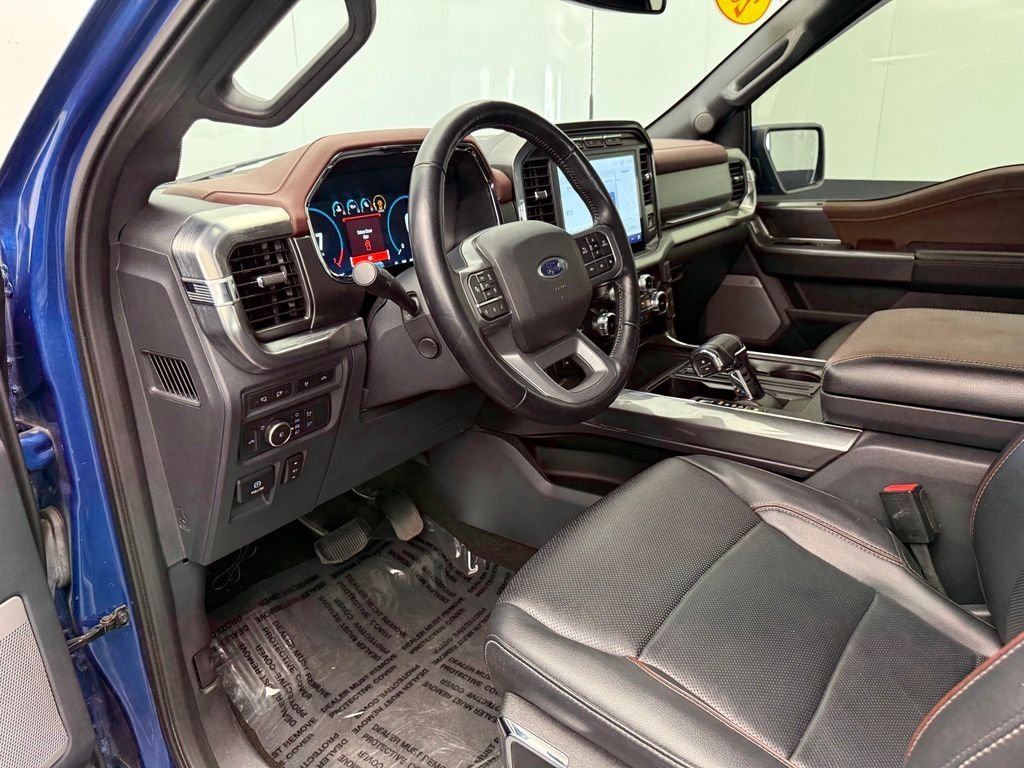 Used 2022 Blue Ford Lariat image 62