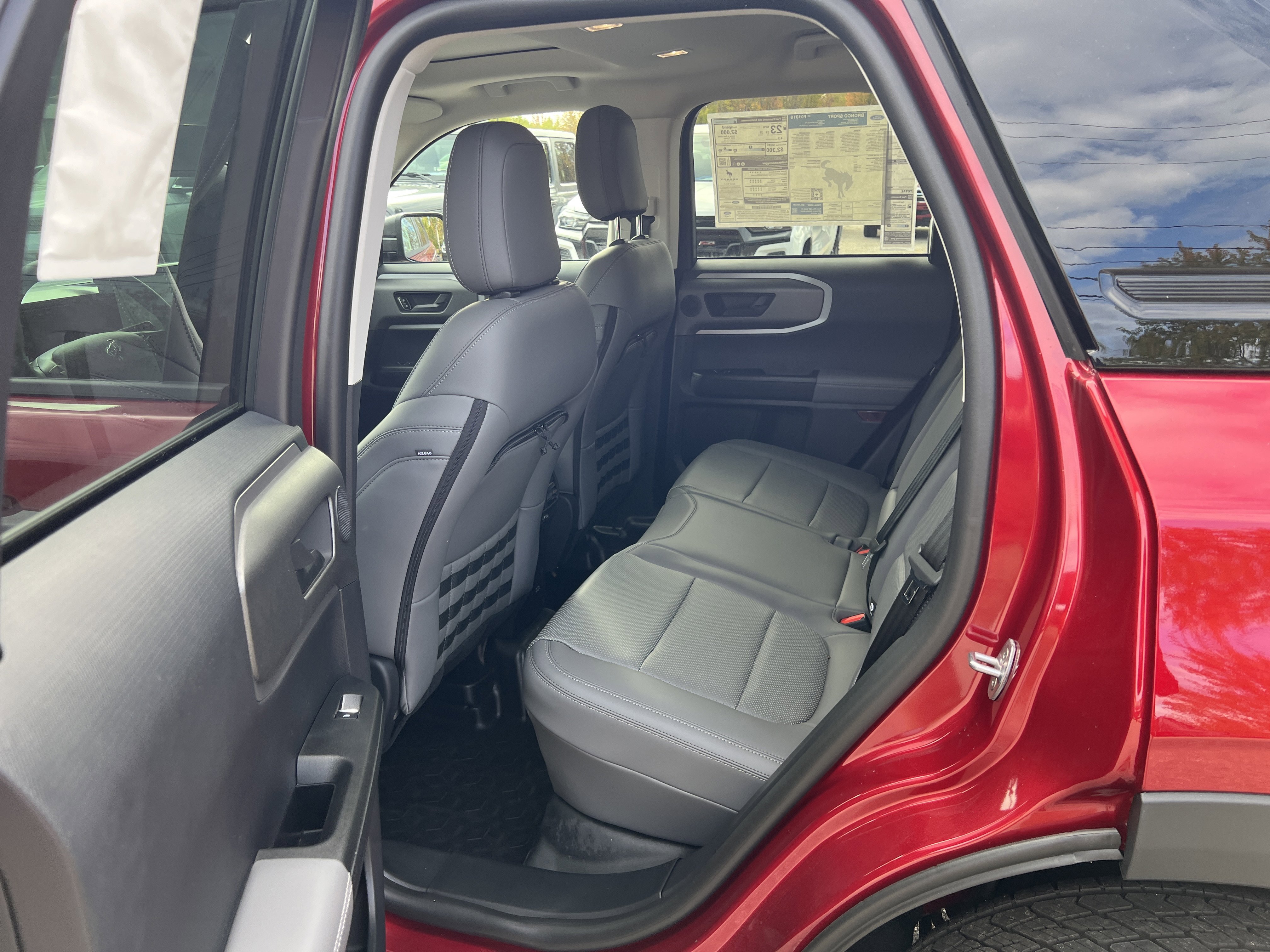 New 2025 Ruby Red Metallic Tinted Clearcoat Ford Badlands® image 11