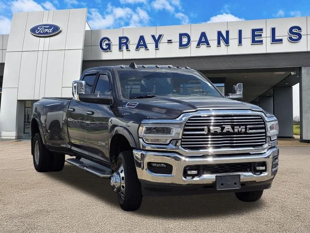 Used 2022 Granite Crystal Clearcoat Metallic Ram Laramie image 1