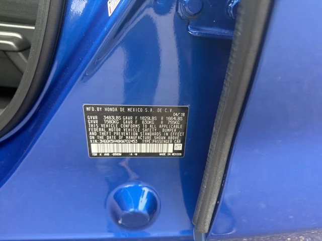 Used 2019 Blue Honda LX image 34