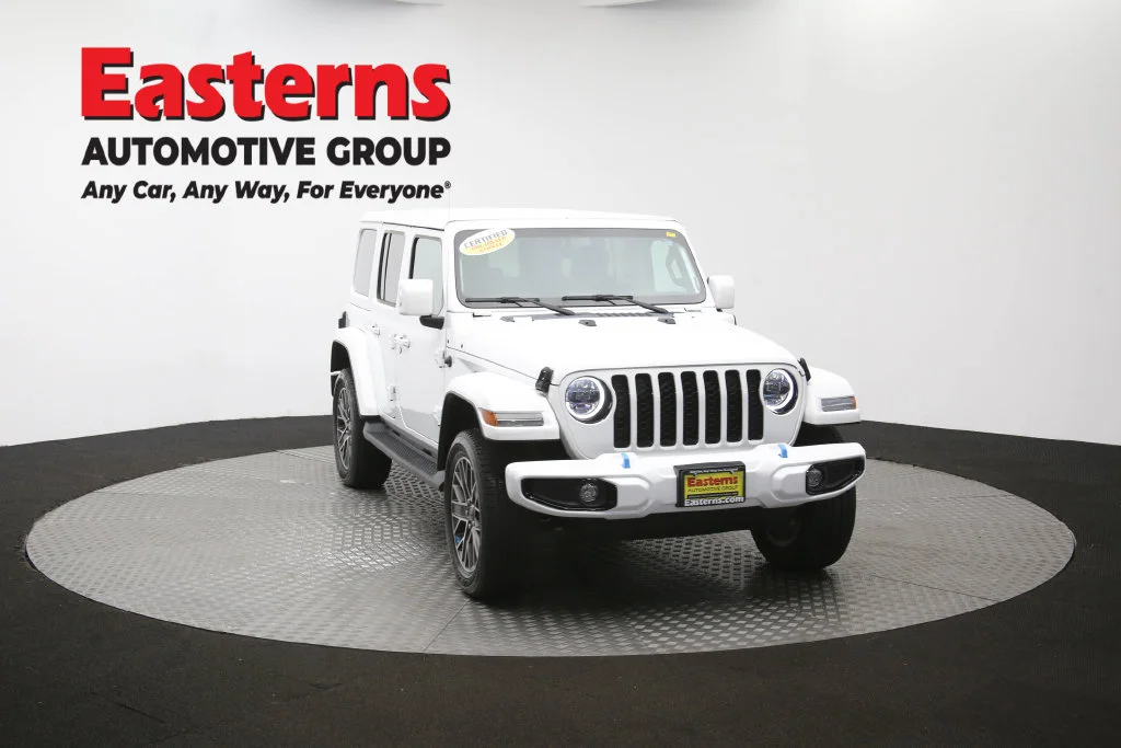 Used 2023 White Jeep Sahara 4xe image 52