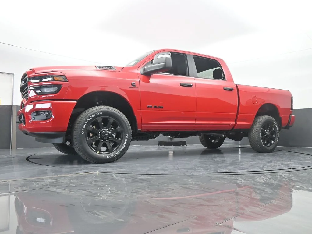New 2026 Flame Red Clear-Coat Exterior Paint RAM Big Horn image 50