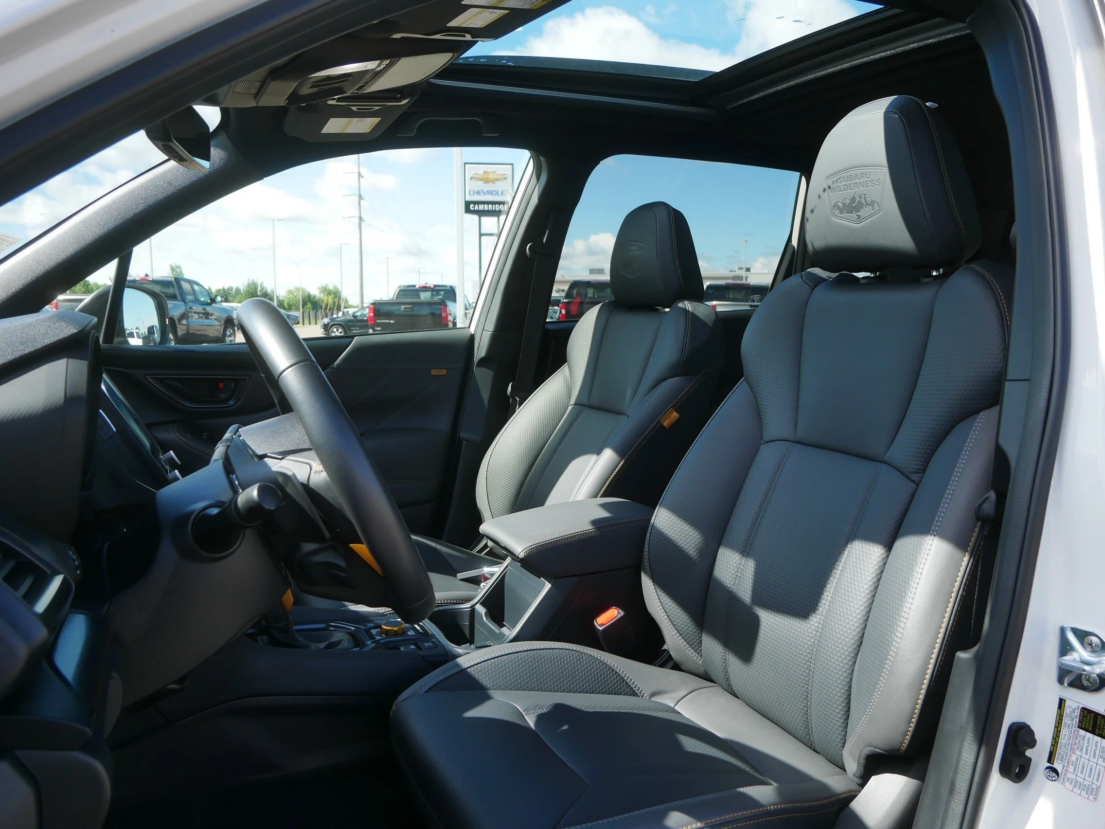 Used 2024 Crystal White Pearl Subaru Wilderness image 20