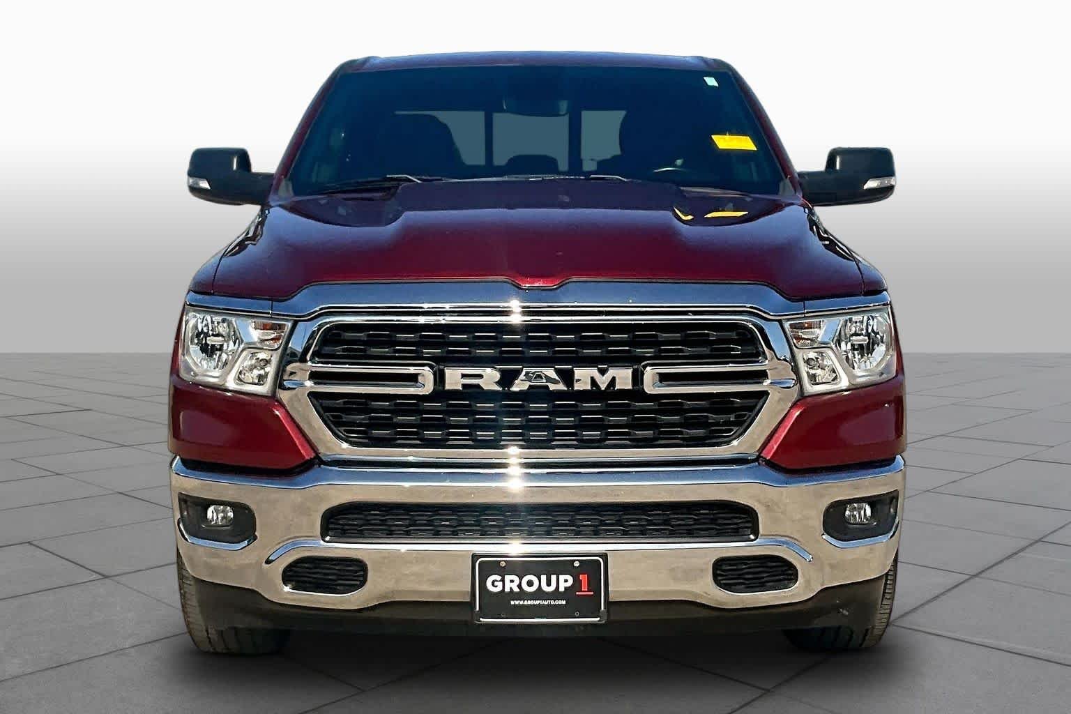 Used 2022 Delmonico Red Pearlcoat Ram Lone Star image 4