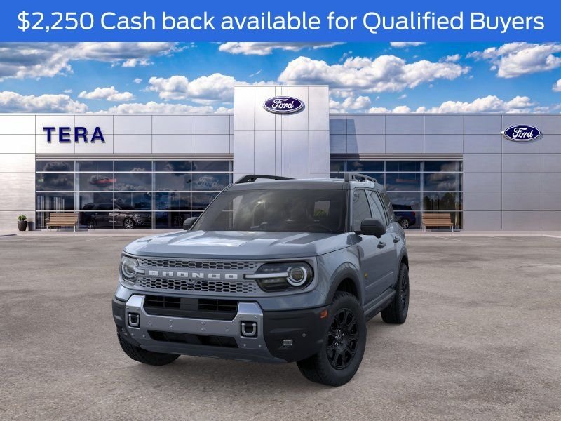 New 2026 Azure Gray Metallic Tri-Coat Ford Badlands® image 2