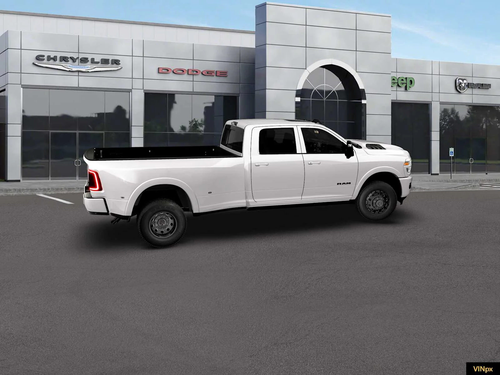 New 2026 Bright White Clear-Coat Exterior Paint RAM Limited image 15
