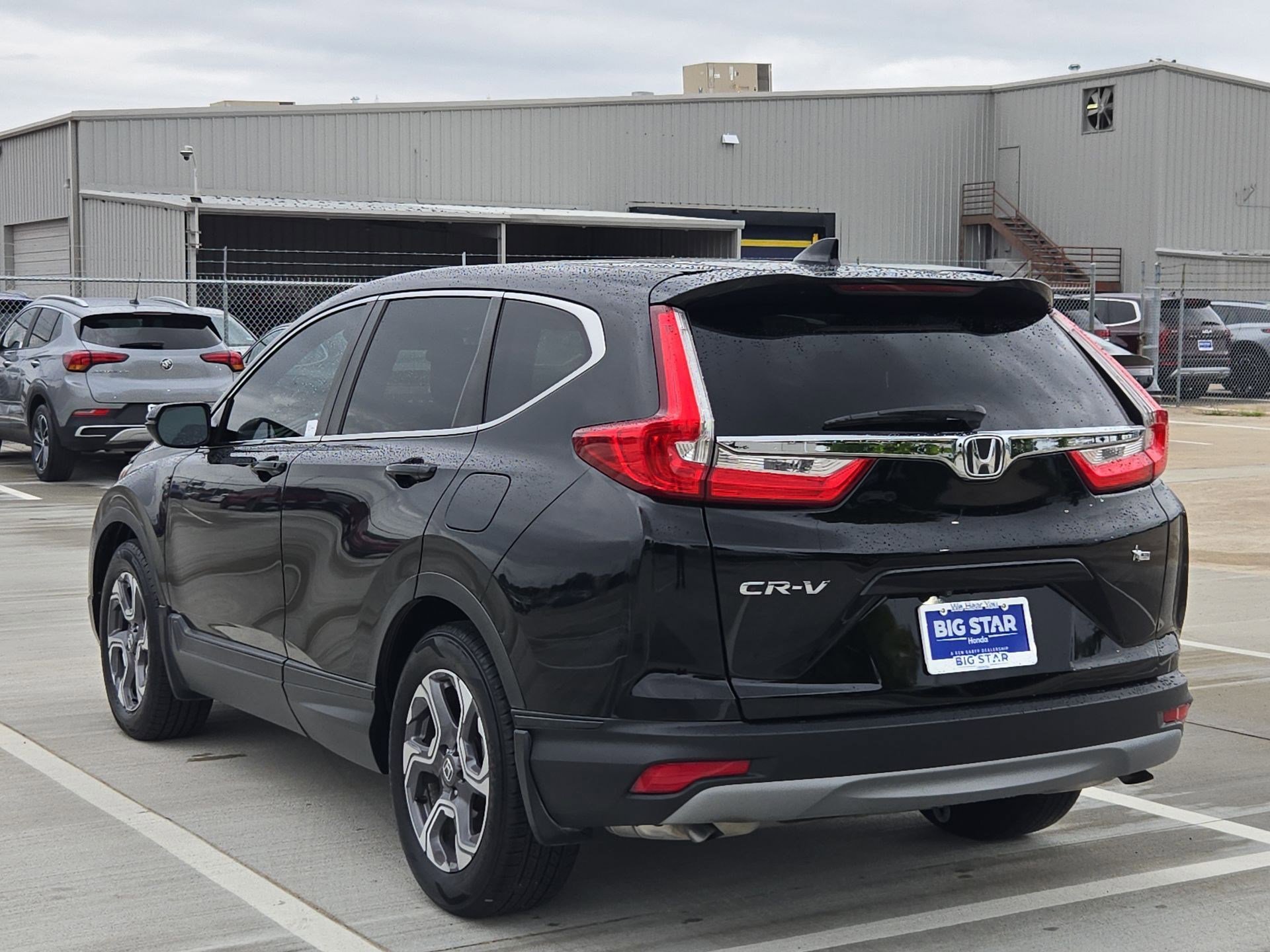 Used 2017 Crystal Black Pearl Honda EX image 5