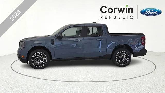 New 2026 Azure Gray Metallic Tri-Coat Ford Lariat® image 4