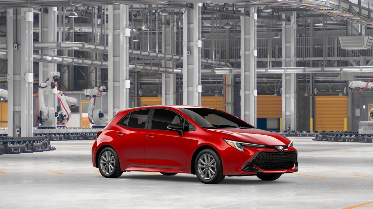New 2027 Finish Line Red Toyota SE image 14