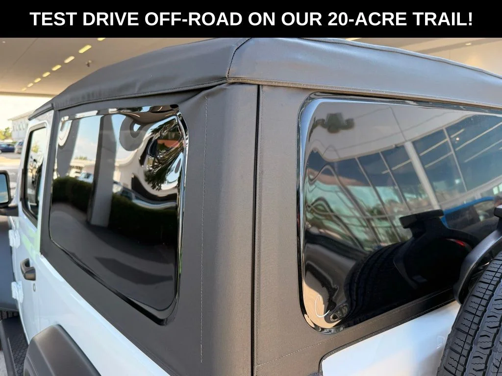 New 2026 Bright White Clear-Coat Exterior Paint Jeep Sport image 35
