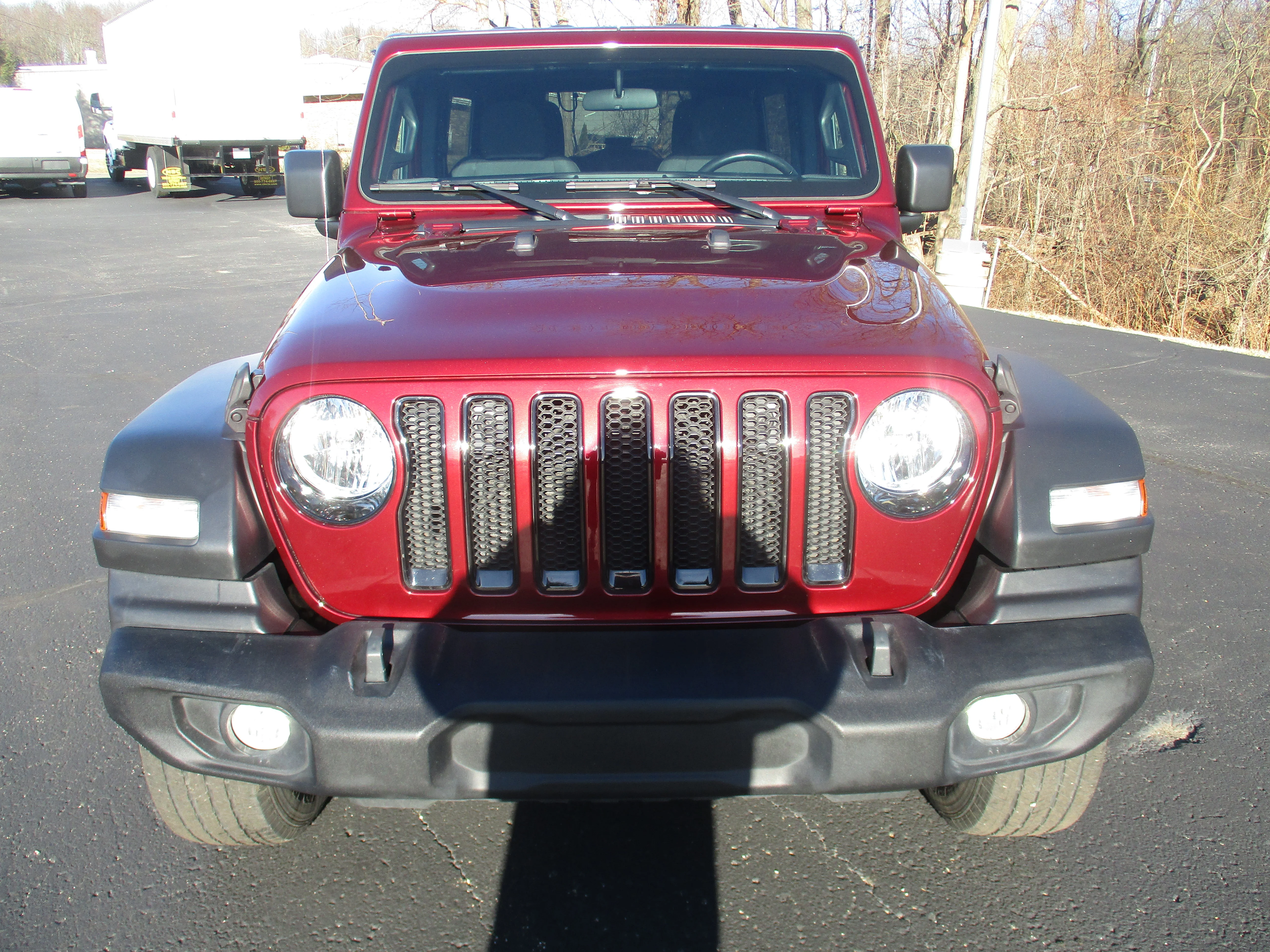 Used 2021 Snazzberry Pearlcoat Jeep Unlimited Sport Altitude image 5