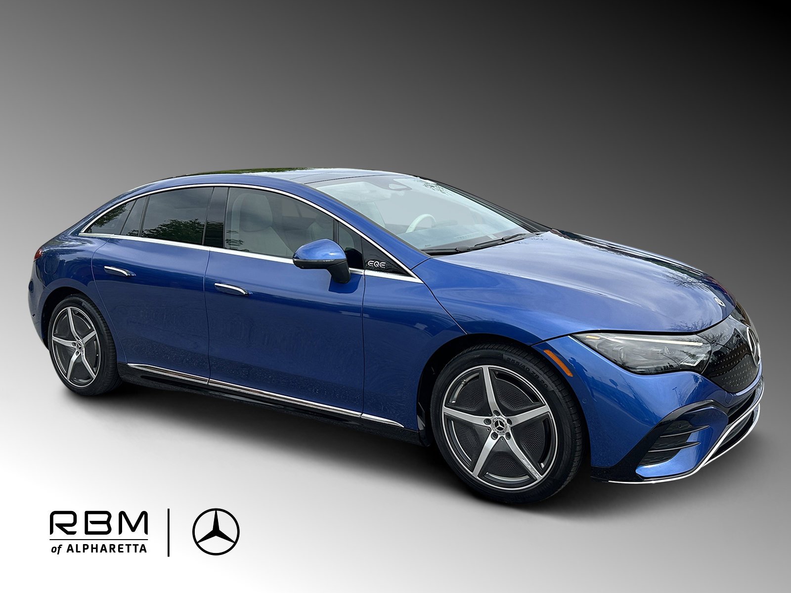 Certified Used 2023 Blue Mercedes-Benz EQE 350+ image 1