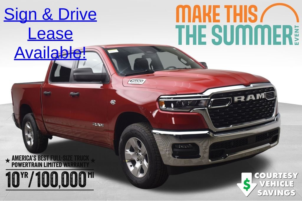 New 2026 Molten Red Pearl-Coat Exterior Paint RAM Big Horn/Lone Star image 1
