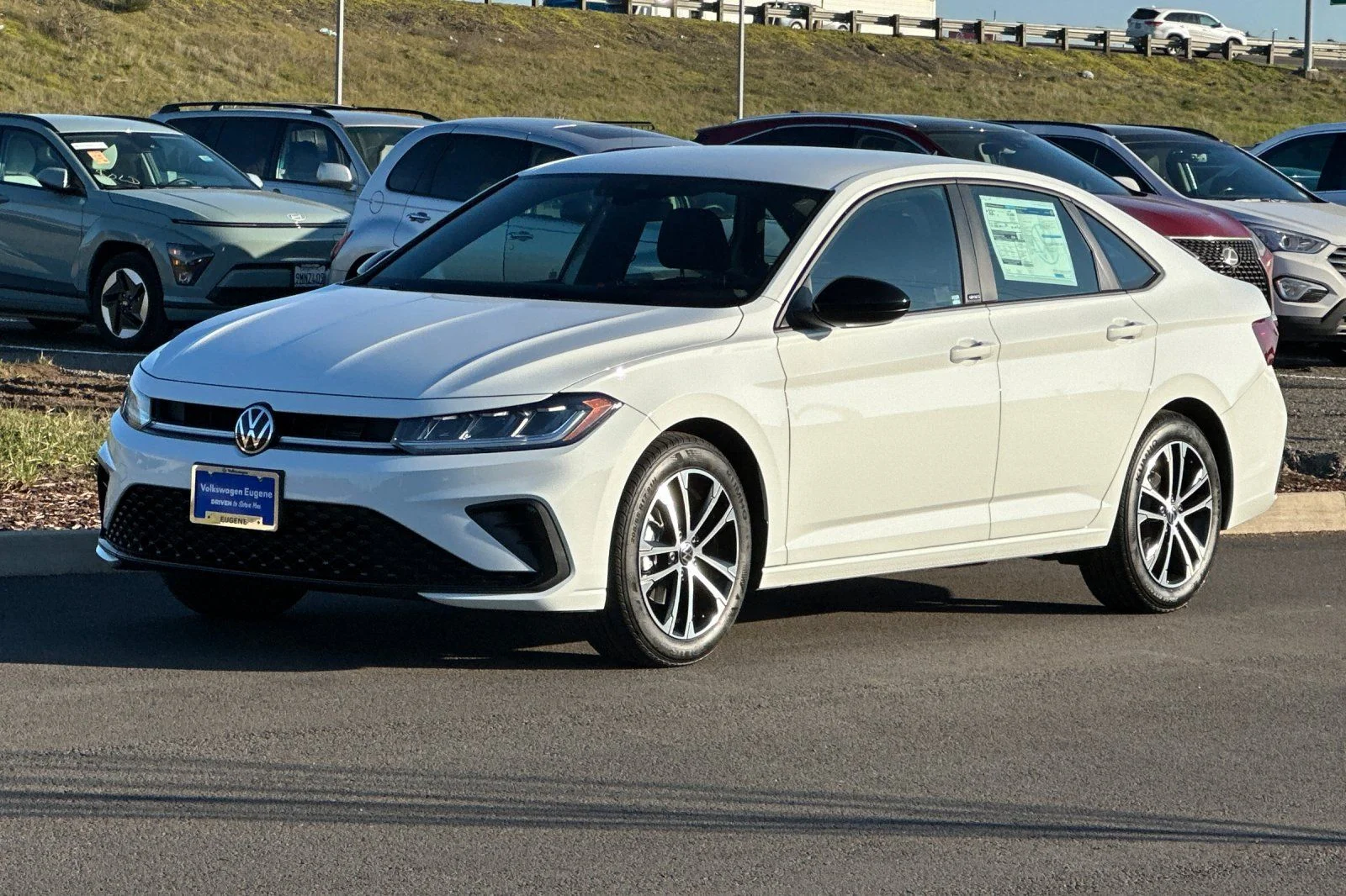 New 2026 White Volkswagen 1.5T Sport image 7