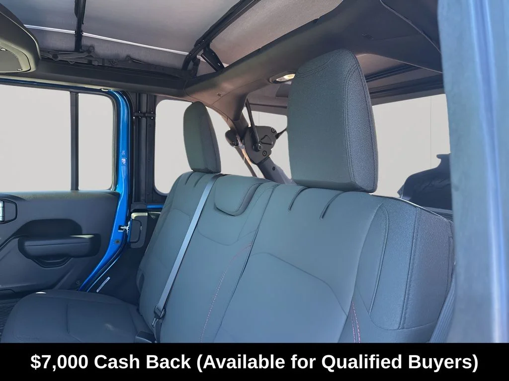 New 2026 Hydro Blue Pearl-Coat Exterior Paint Jeep Rubicon image 23