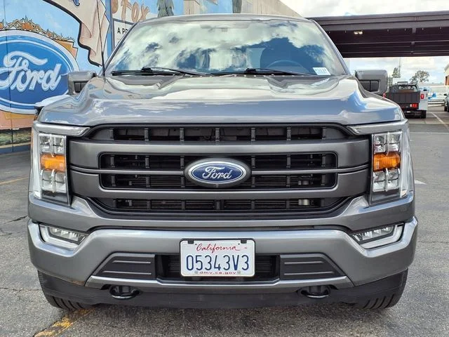 Certified Used 2023 Gray Metallic Ford Lariat image 2