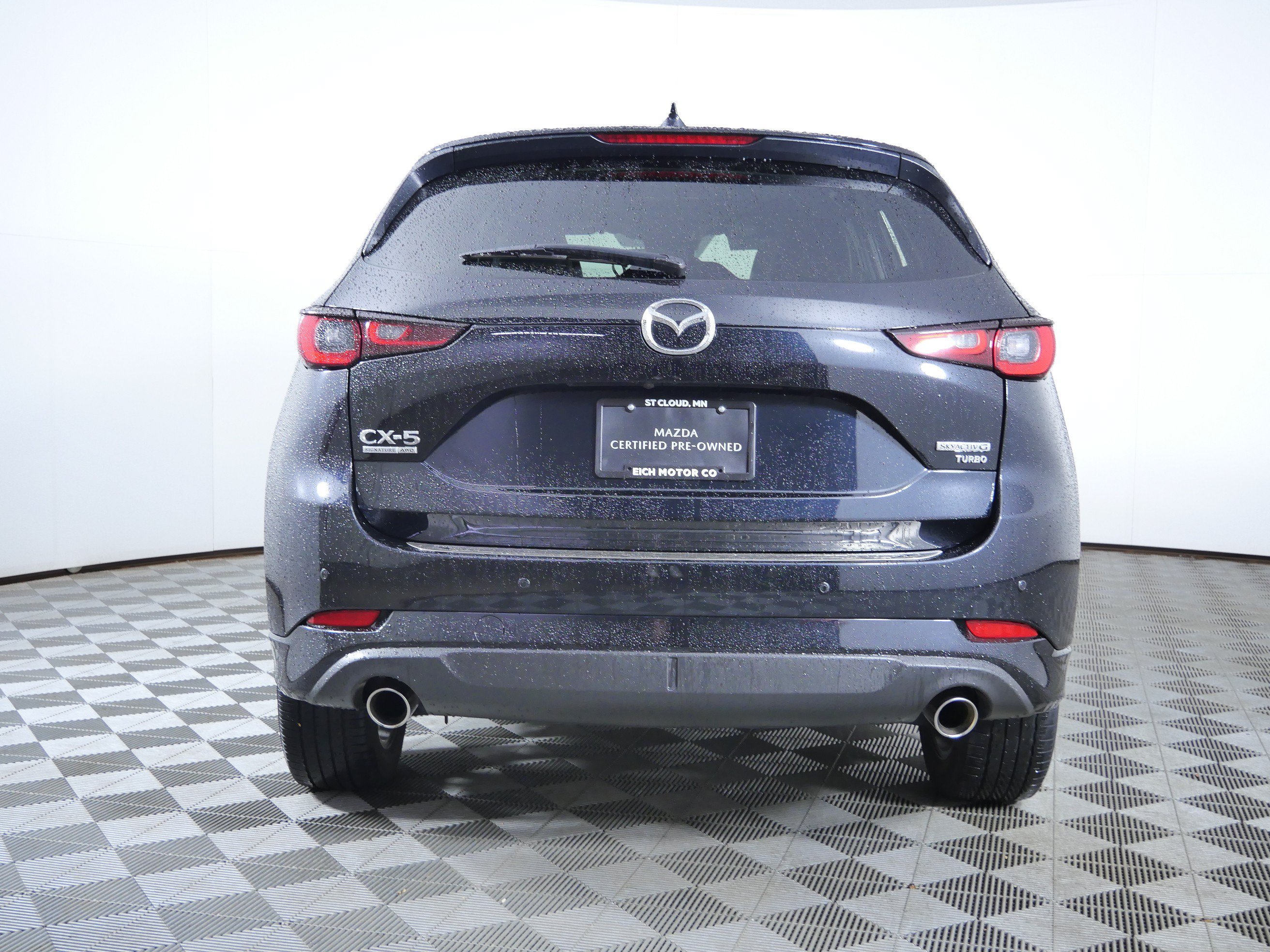 Certified Used 2023 Jet Black Mica Mazda 2.5 Turbo Signature image 6